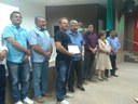Senador Garibaldi Alves entrega certificado aos participantes das Oficinas