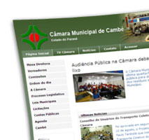 Câmara Municipal de Cambé – PR lança seu Portal Modelo
