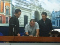 INTEGRAÇÃO - Interlegis assina convênio com Câmara de Belém em encontro estadual