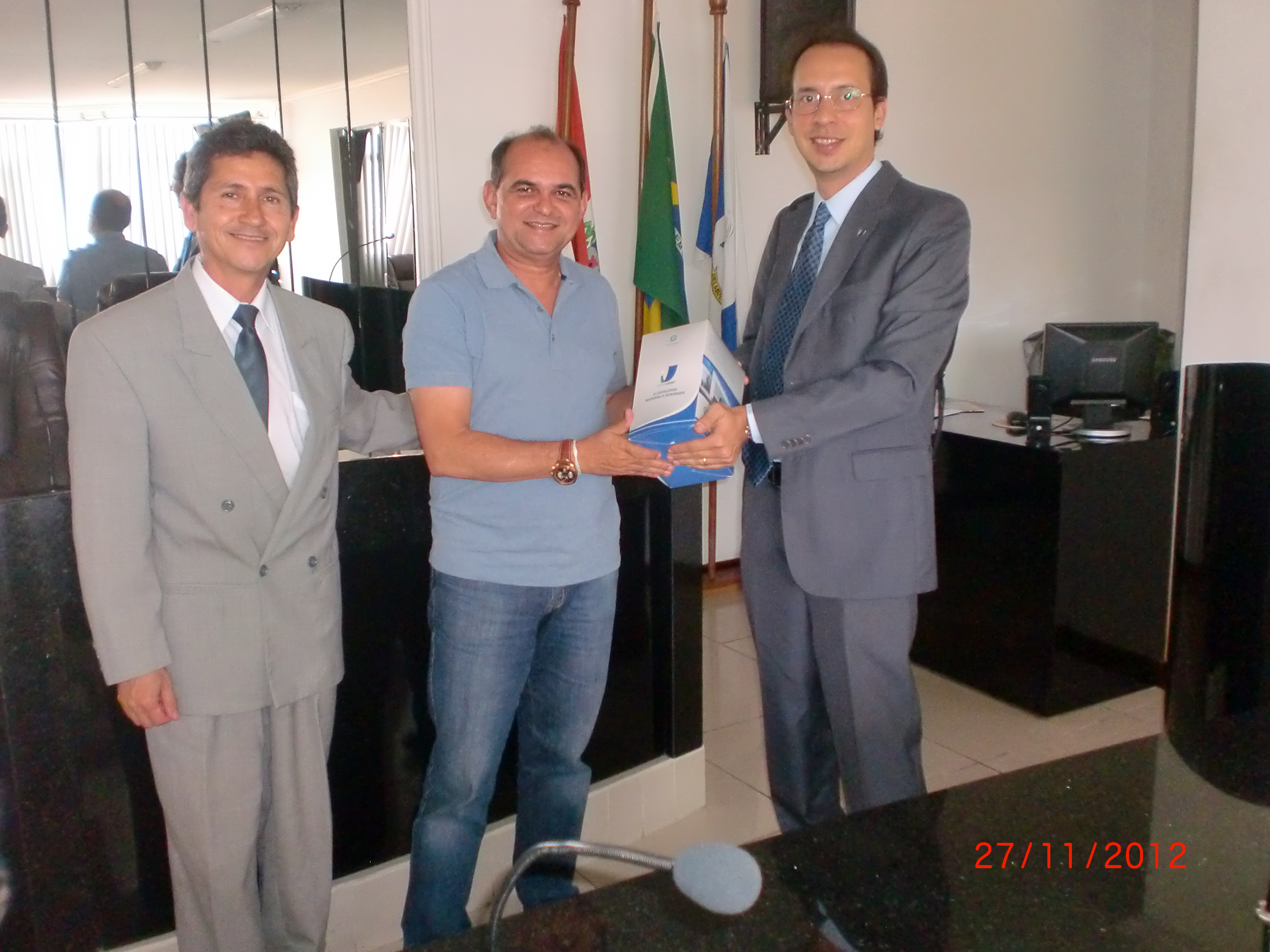 Câmaras Municipais de Alagoas recebem visita de representantes do Interlegis. 