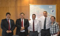 Em visita ao Interlegis/ILB, vereadores de Mendes (RJ) pedem apoio para revisão de marcos jurídicos