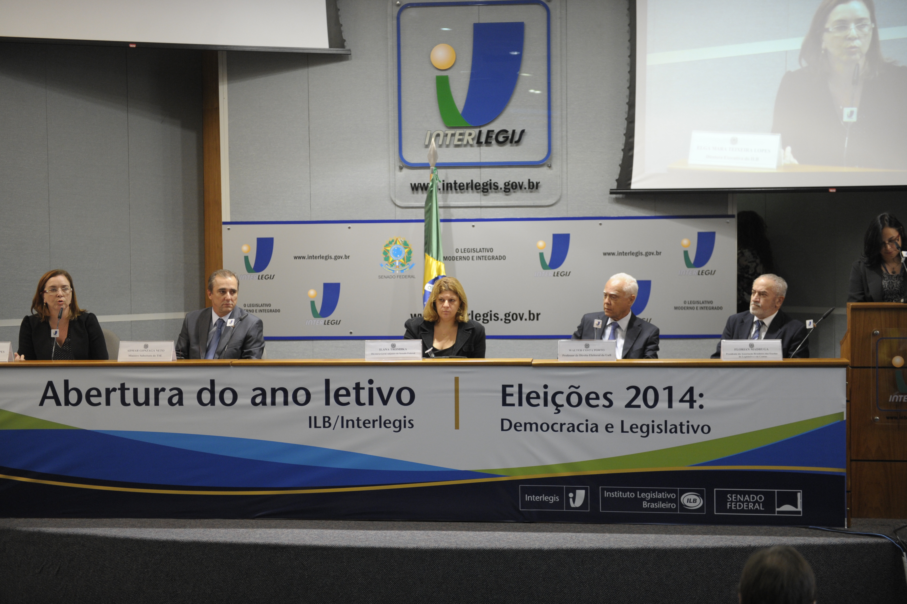 Aula inaugural 2014 do ILB/Interlegis aborda questões de Direito Eleitoral