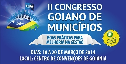 Vereadores de Goiás debatem boas práticas no II Congresso de Municípios