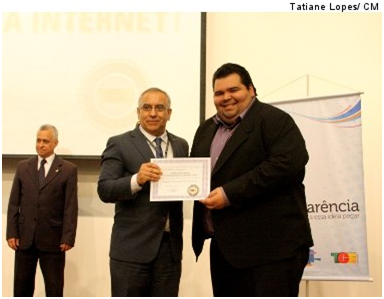 Câmara de Novo Hamburgo (RS) conquista prêmio “Boas Práticas de Transparência na Internet”