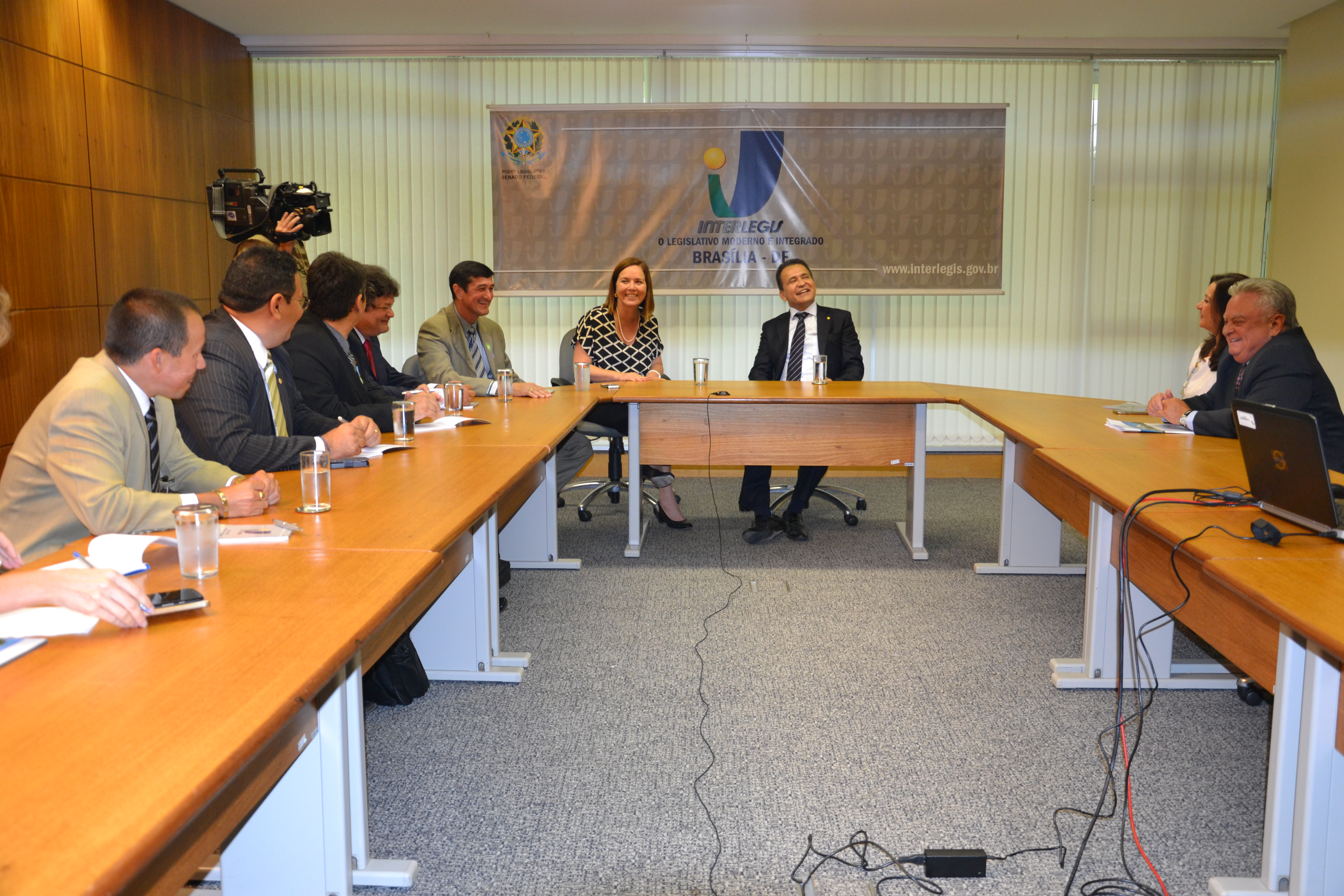 Deputado federal Marcos Reategui vem ao Interlegis para tratar de oficina tecnológica no Amapá
