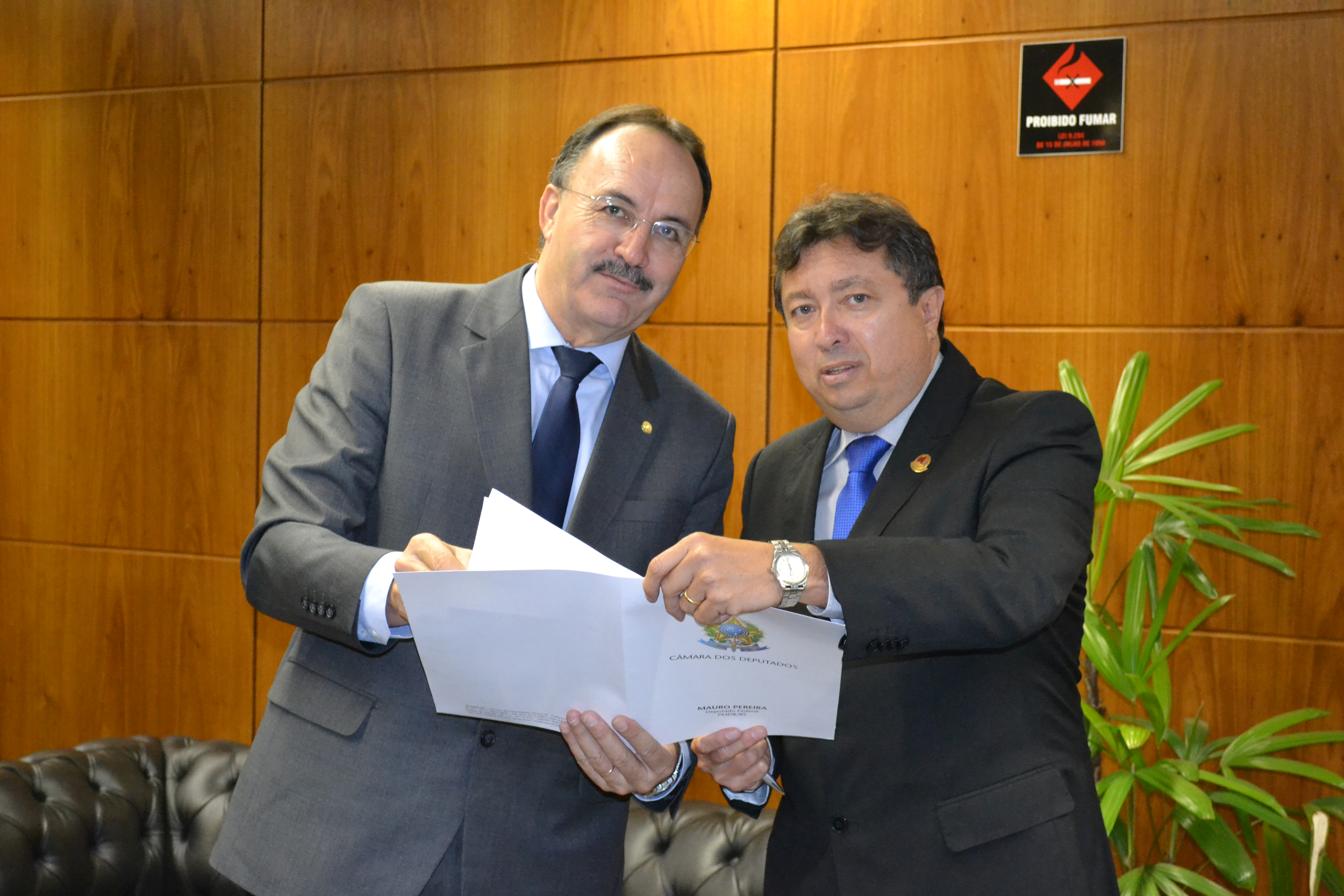 Deputado Mauro Pereira quer parceria do Interlegis com a Câmara de Caxias do Sul