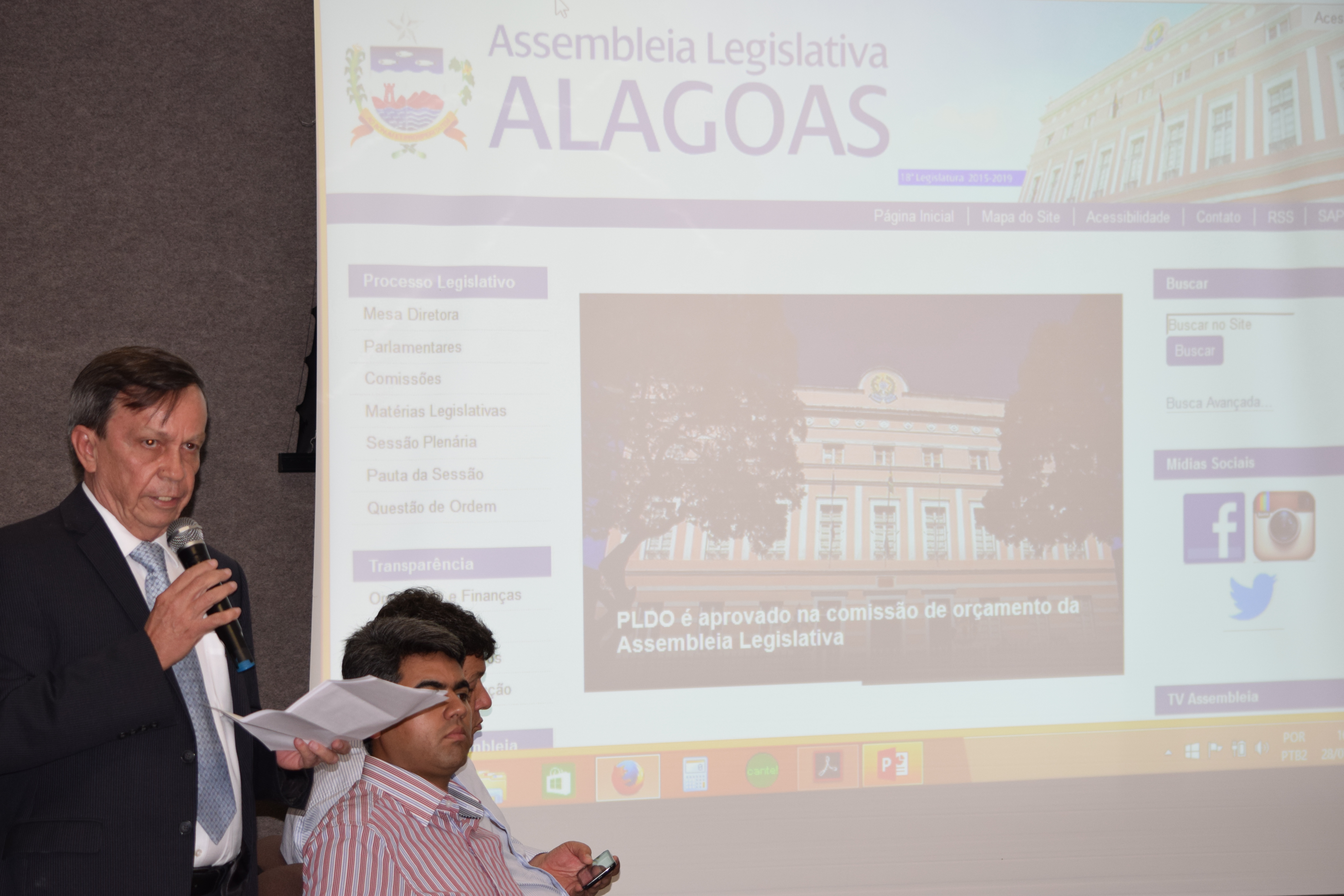 Assembleia de Alagoas entra em nova fase estreando Portal Modelo