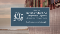 Painel no ILB debate desafios do setor de transporte e logística no Brasil