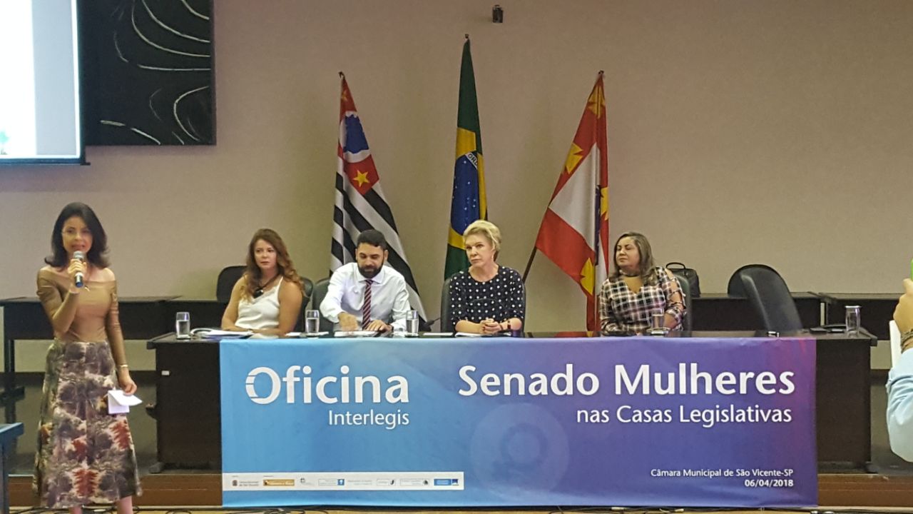 Questões femininas foram centro do debate em São Vicente (SP), em Oficina do Senado