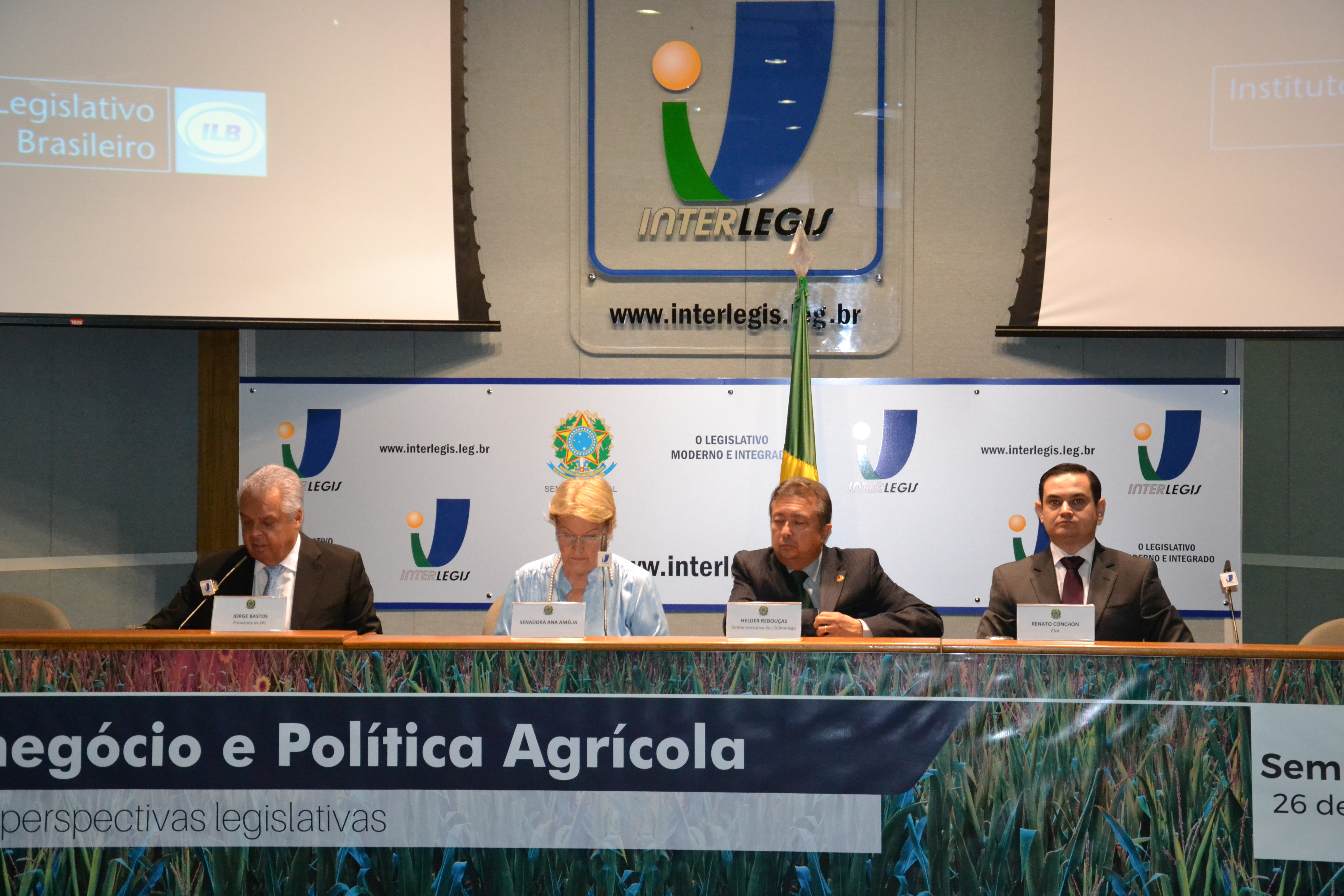 Segurança jurídica, Infraestrutura e Inovação Tecnológica são temas do Seminário ILB sobre Política Agrícola e Agronegócios