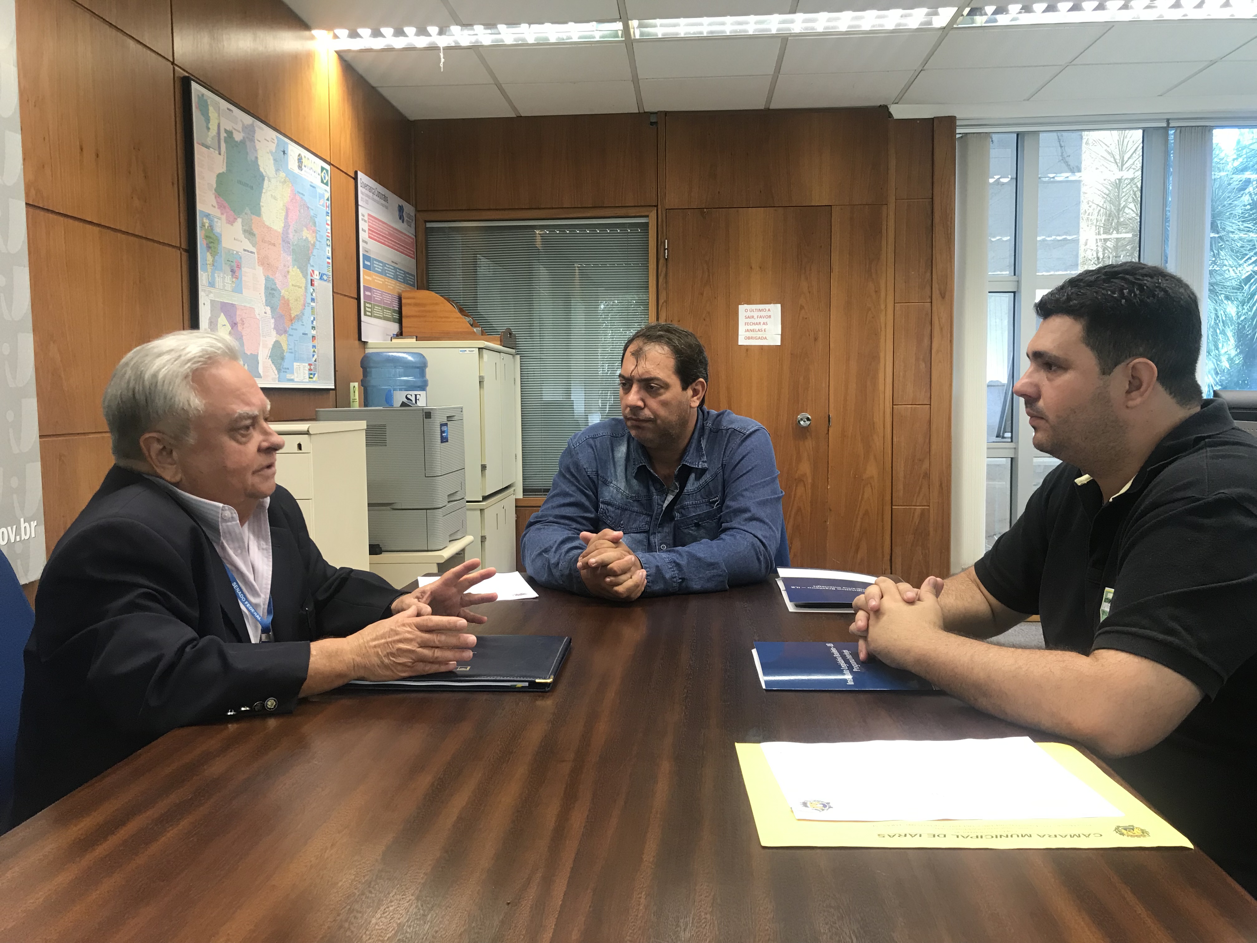 Câmaras de Iaras e Álvaro de Carvalho querem ferramentas Interlegis de modernização