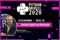 Diretor-executivo irá apresentar o Interlegis no evento de tecnologia Python Brasil 2020